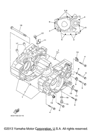 Crankcase Schematic
