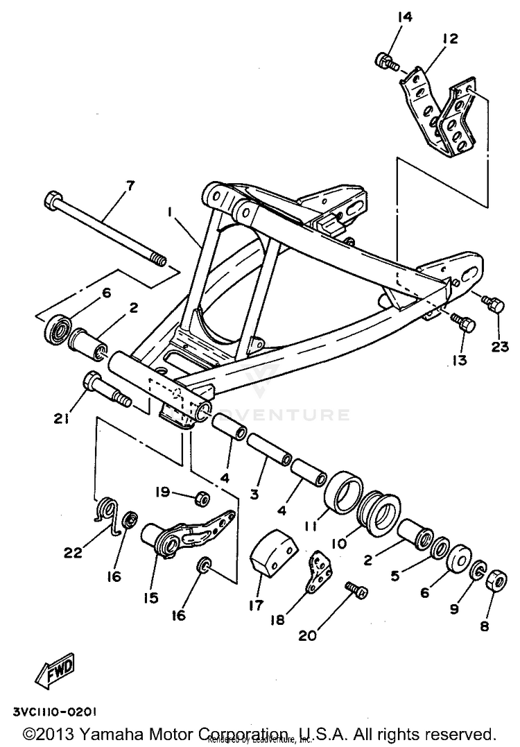 Swing Arm Schematic