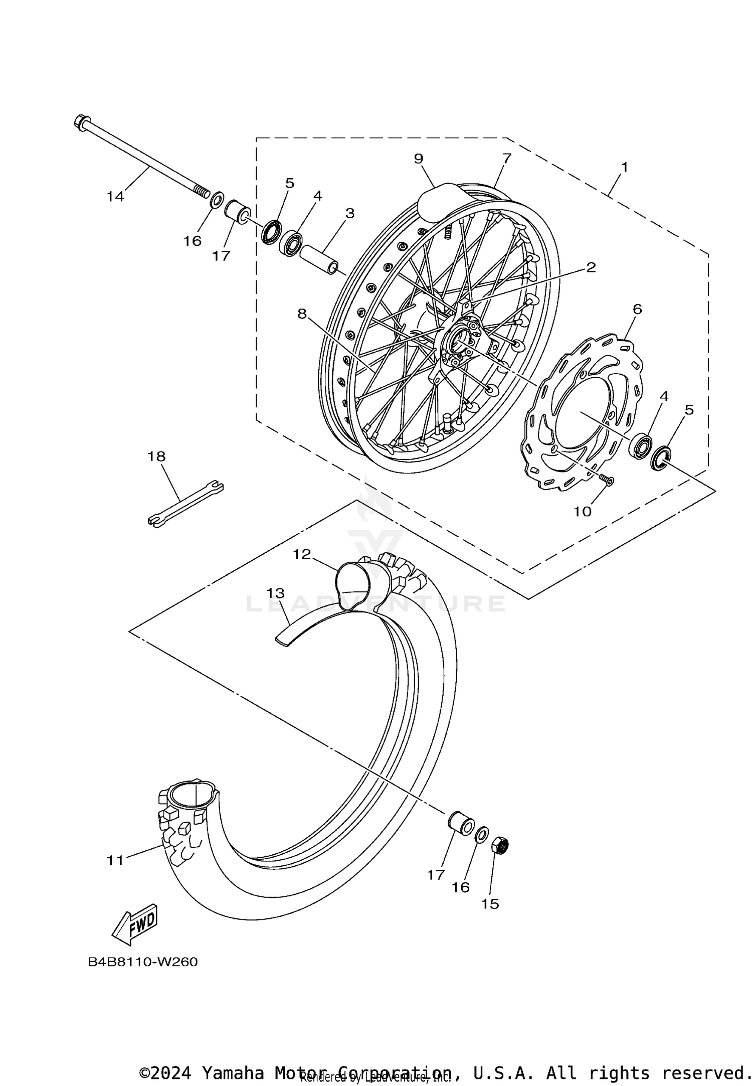 FRONT WHEEL