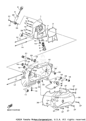 Crankcase Schematic
