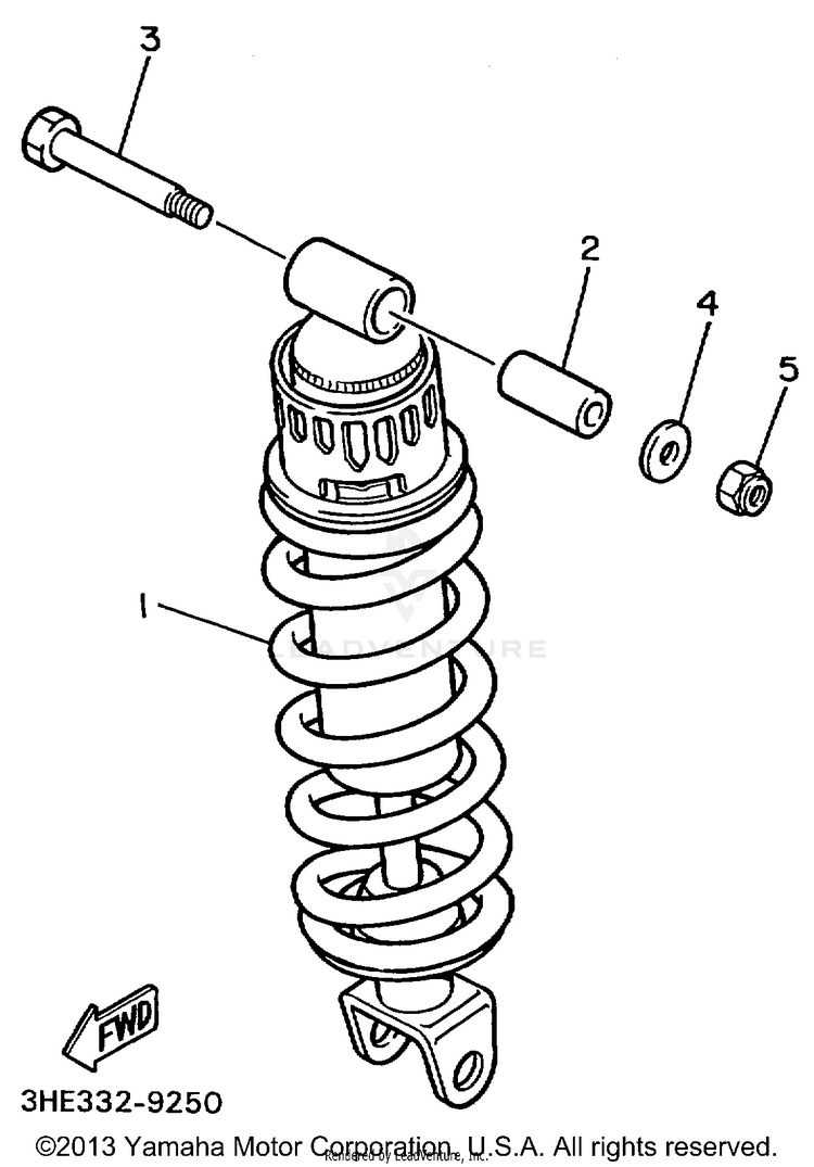 Rear Suspension Schematic