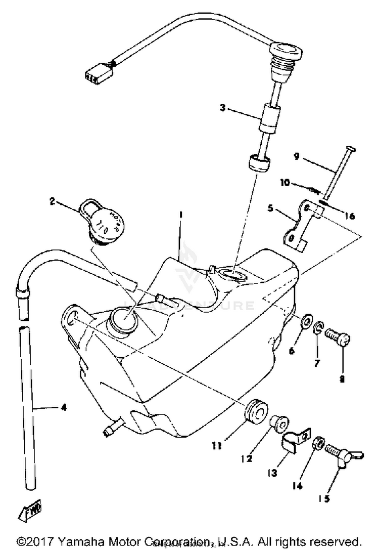 Oil Tank Schematic