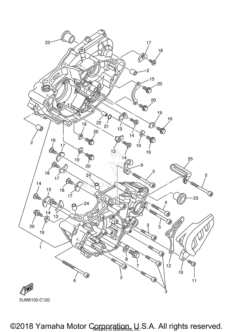Crankcase Schematic