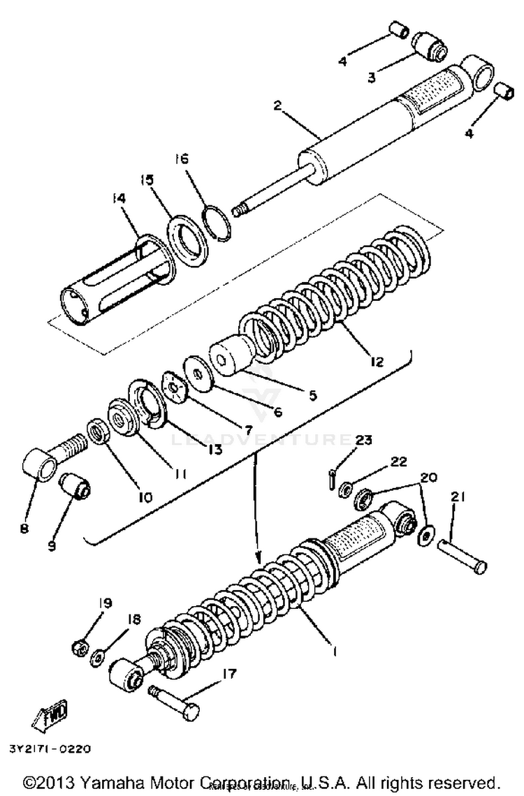 Rear Suspension Schematic