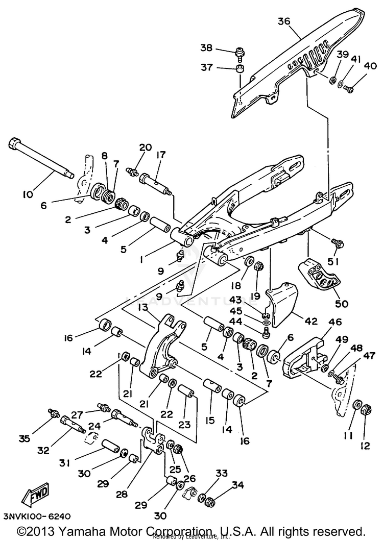 Rear Arm Schematic