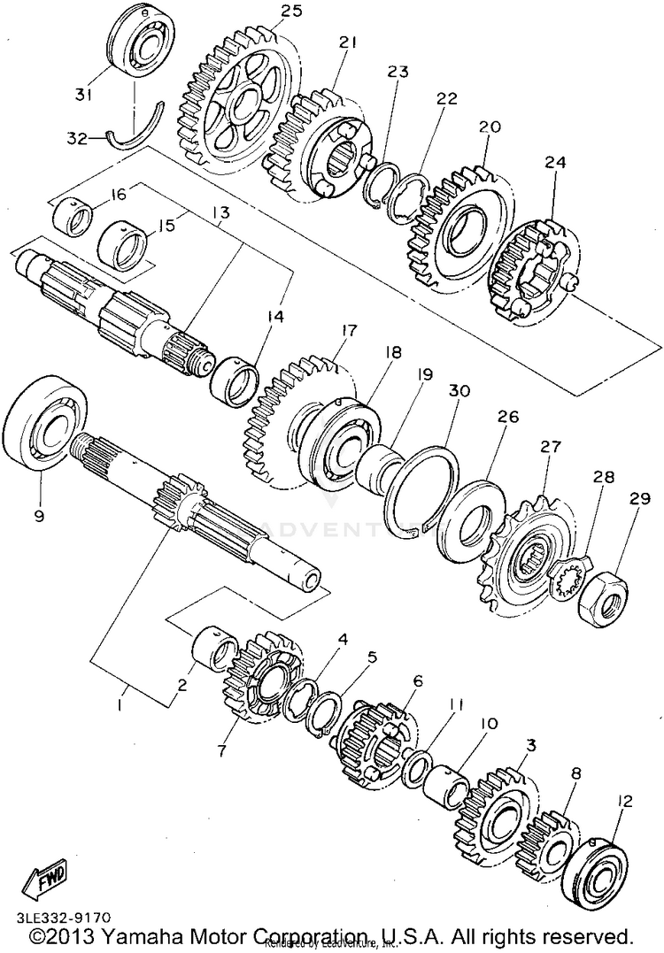 Transmission Schematic