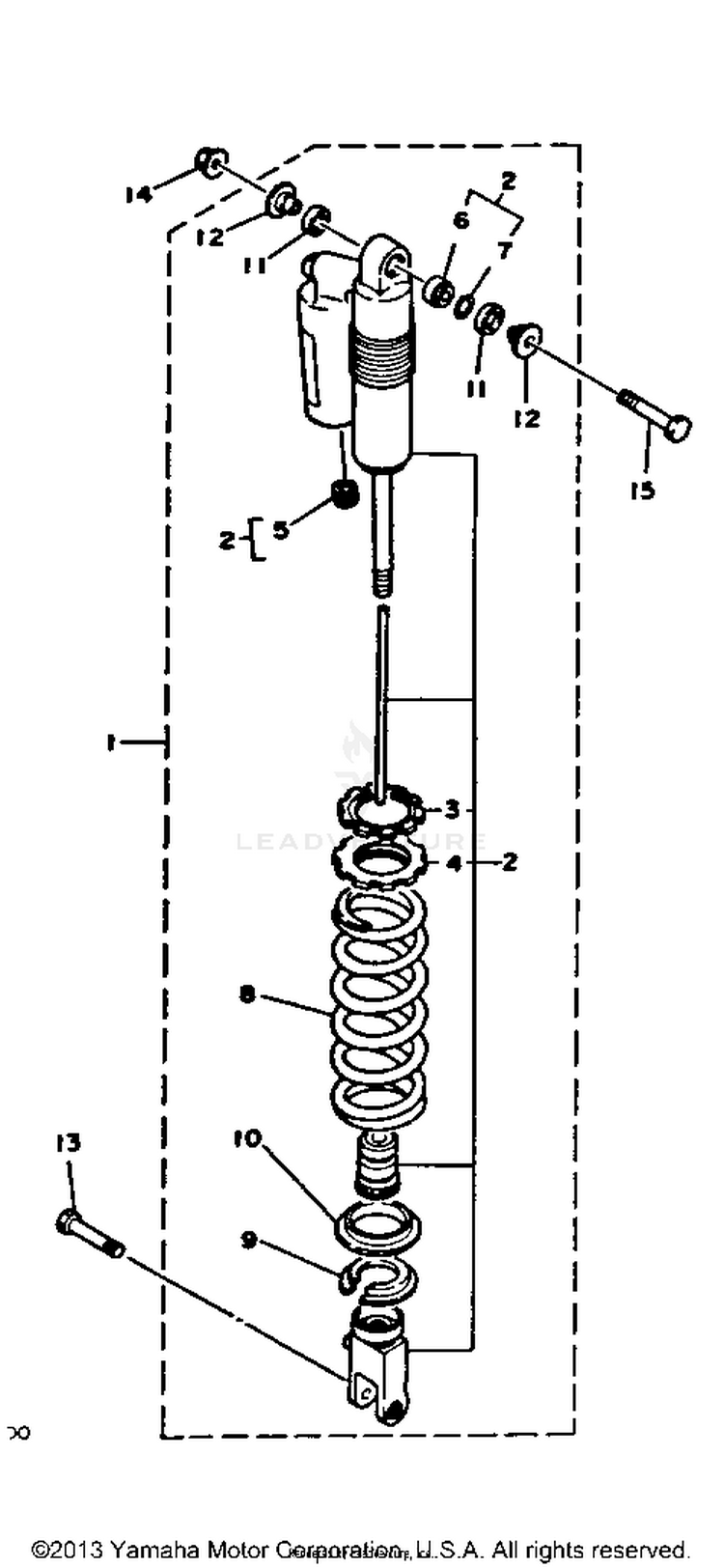Rear Shocks Schematic