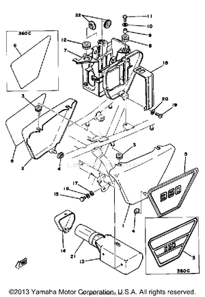 Side Cover Battery Box Schematic
