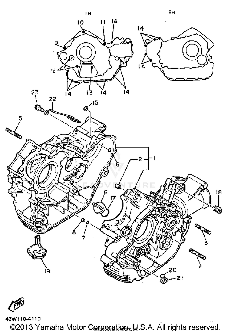 Crankcase Schematic