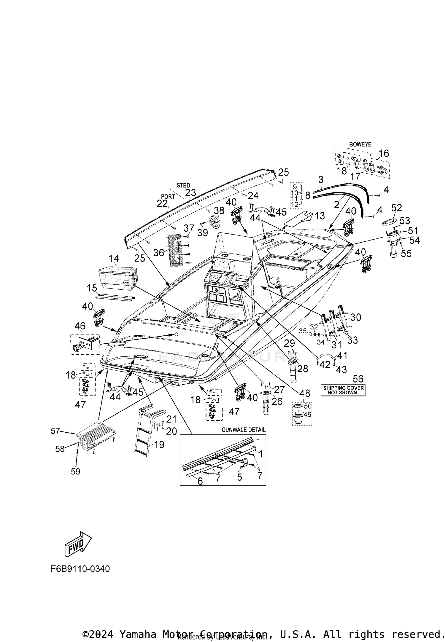 HULL DECK FITTINGS