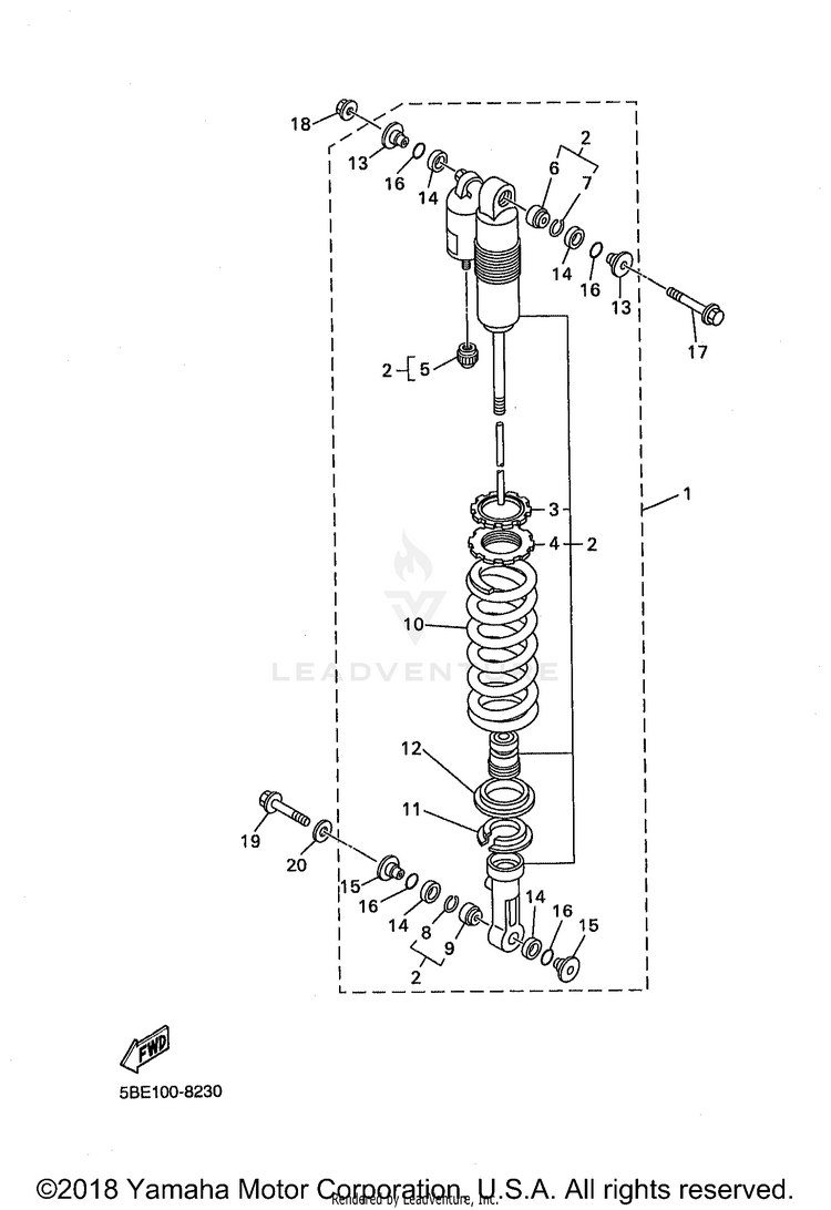Rear Suspension Schematic