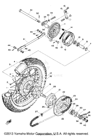 Rear Wheel Schematic