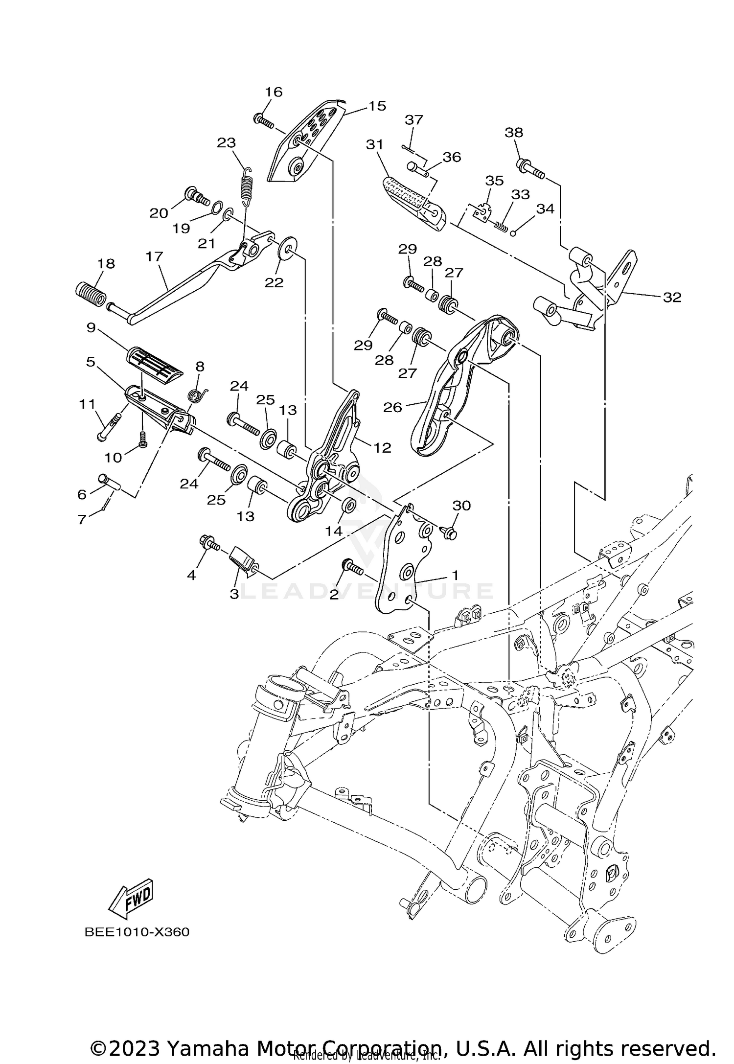 STAND & FOOTREST 2