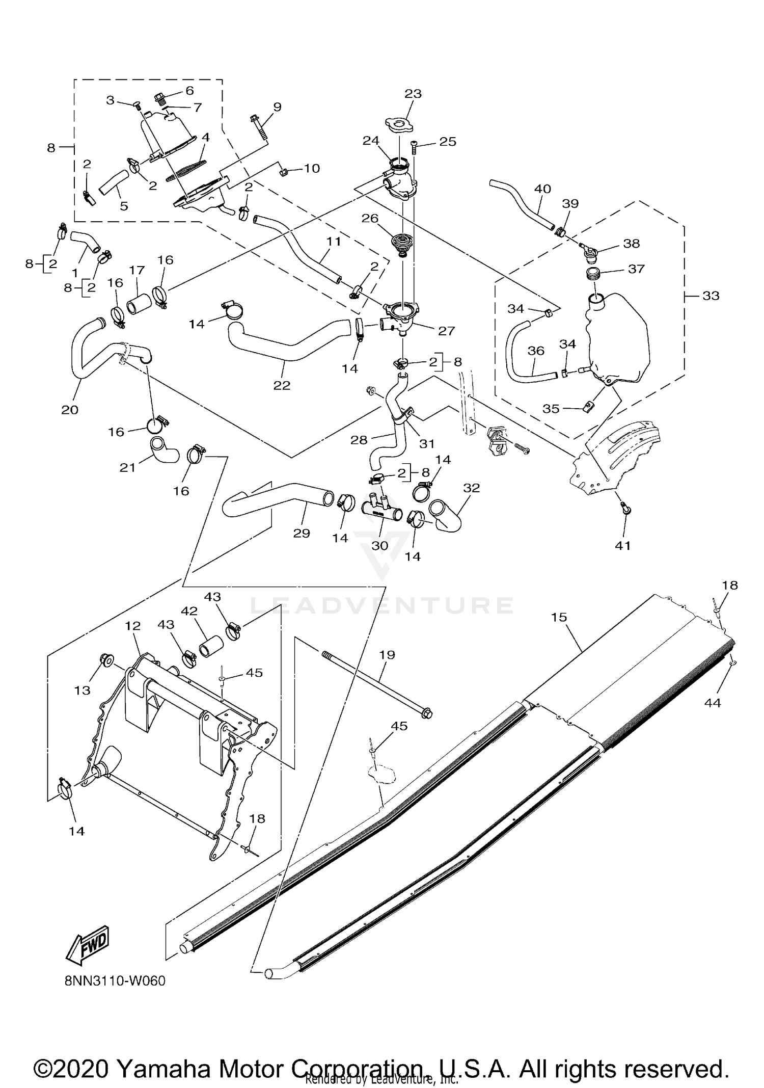 RADIATOR & HOSE