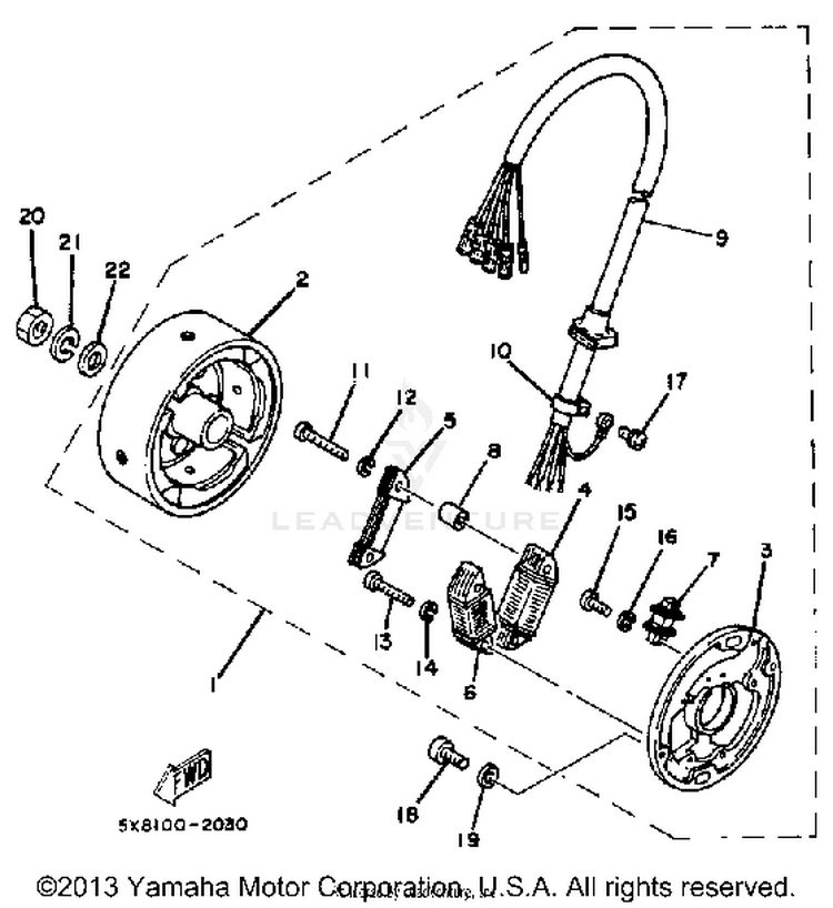 C - D - I - Magneto Schematic