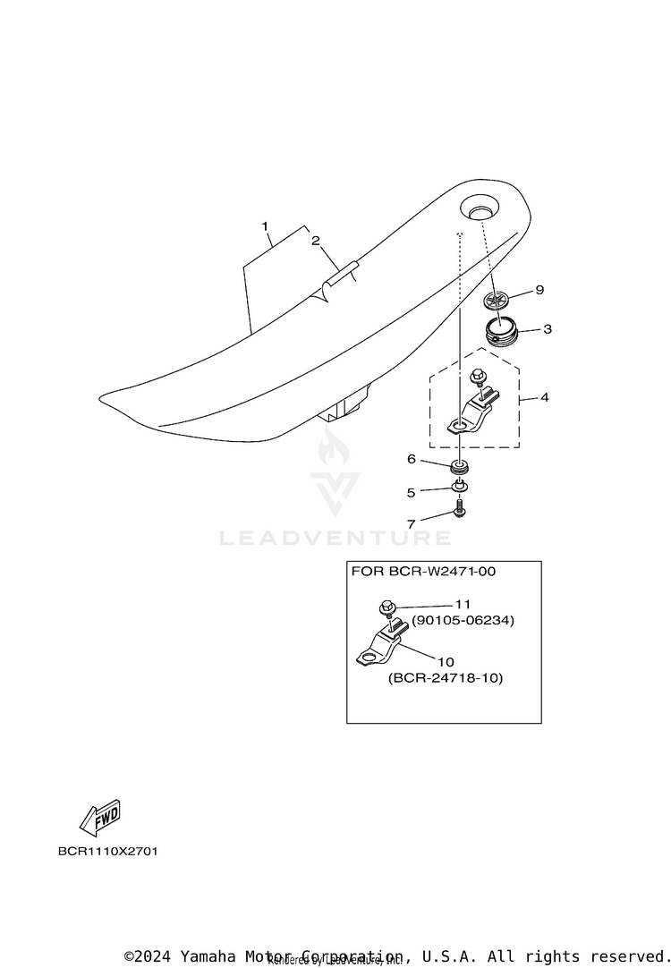 Seat Schematic