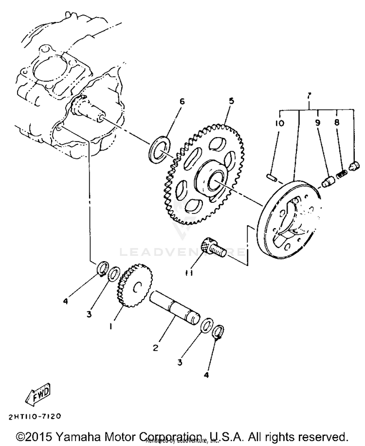 Starter Clutch Schematic