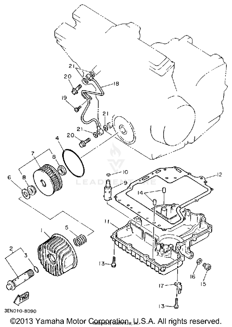 Oil Filter Schematic