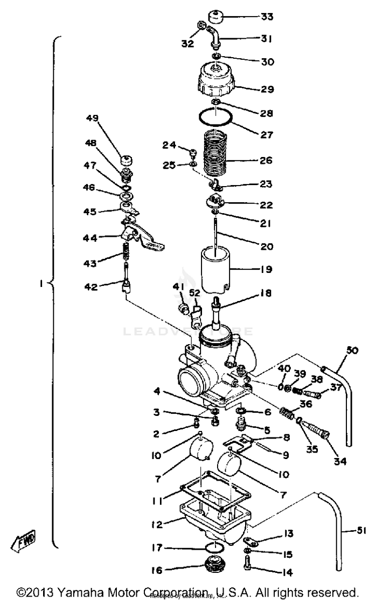 Carburetor Dt400e Schematic