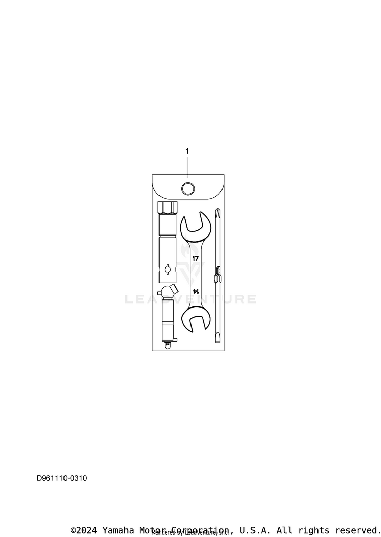 Tool GRIZZLY 110 - YFM01GYXTG - 2026 Schematic