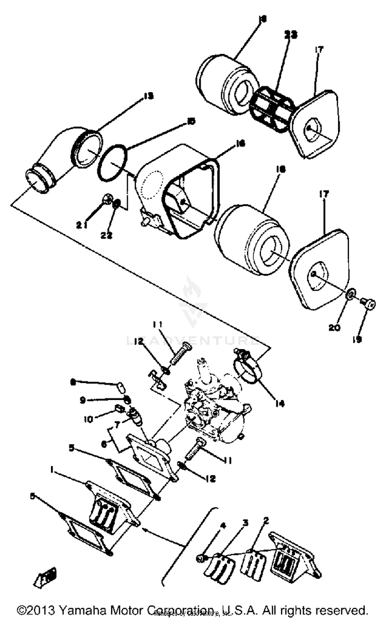 Intake  Dt80h - J - K Schematic