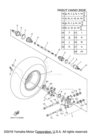 Rear Wheel 2 Schematic