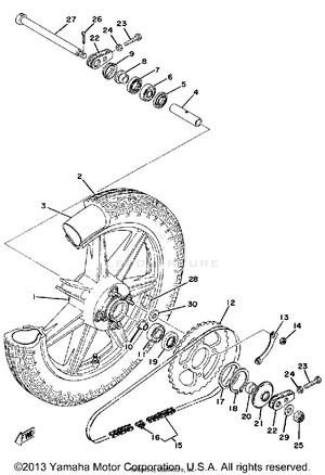 Rear Wheel Schematic