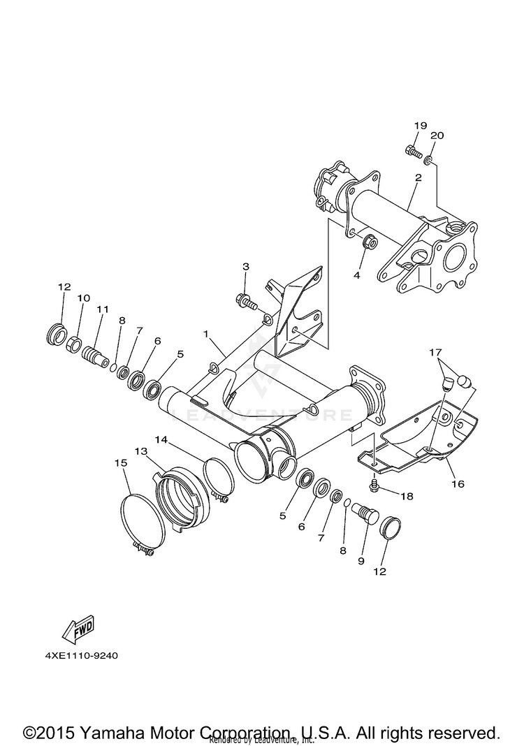 Rear Arm Schematic