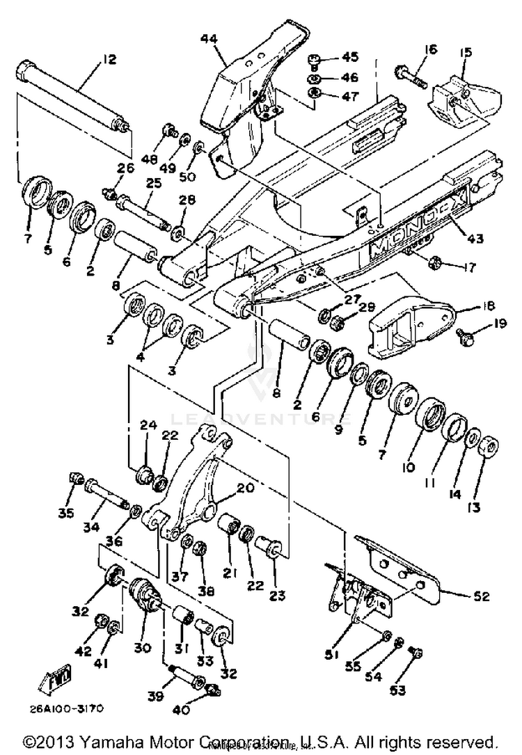 Rear Arm Schematic