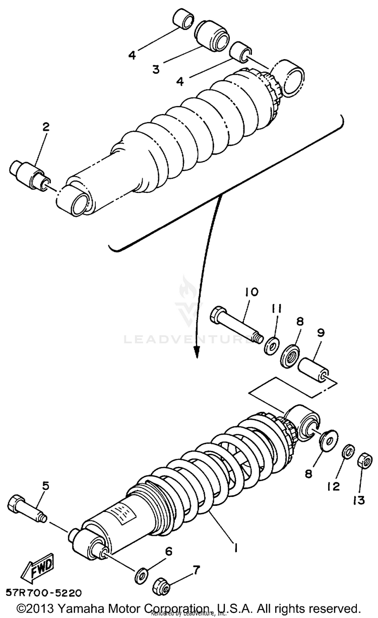 Rear Suspension Schematic