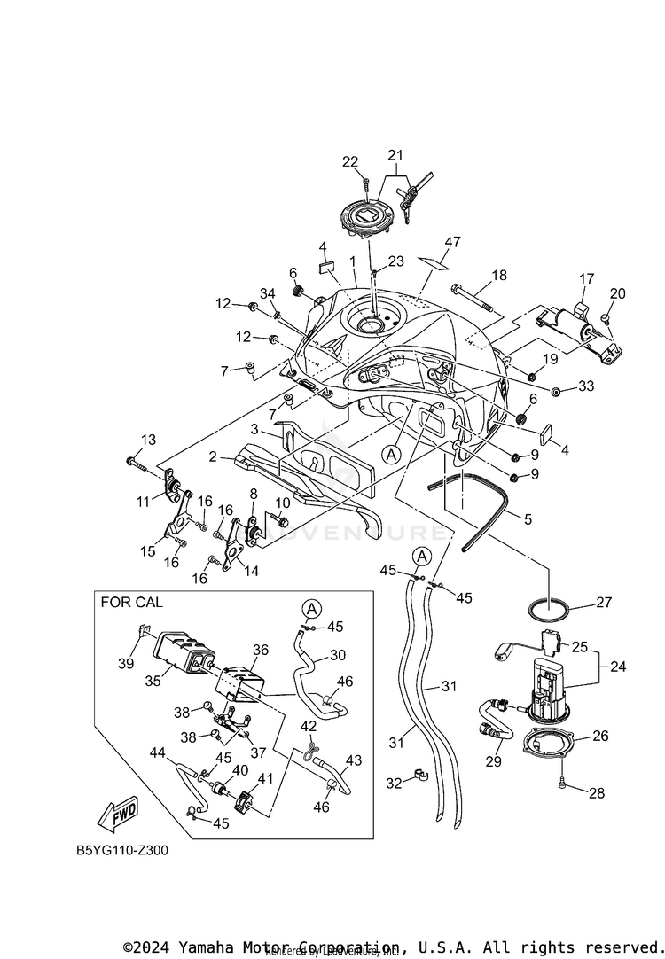 Fuel Tank Schematic