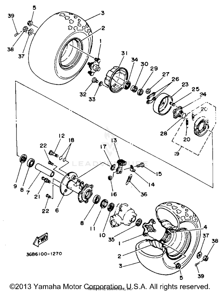 Rear Wheel Schematic