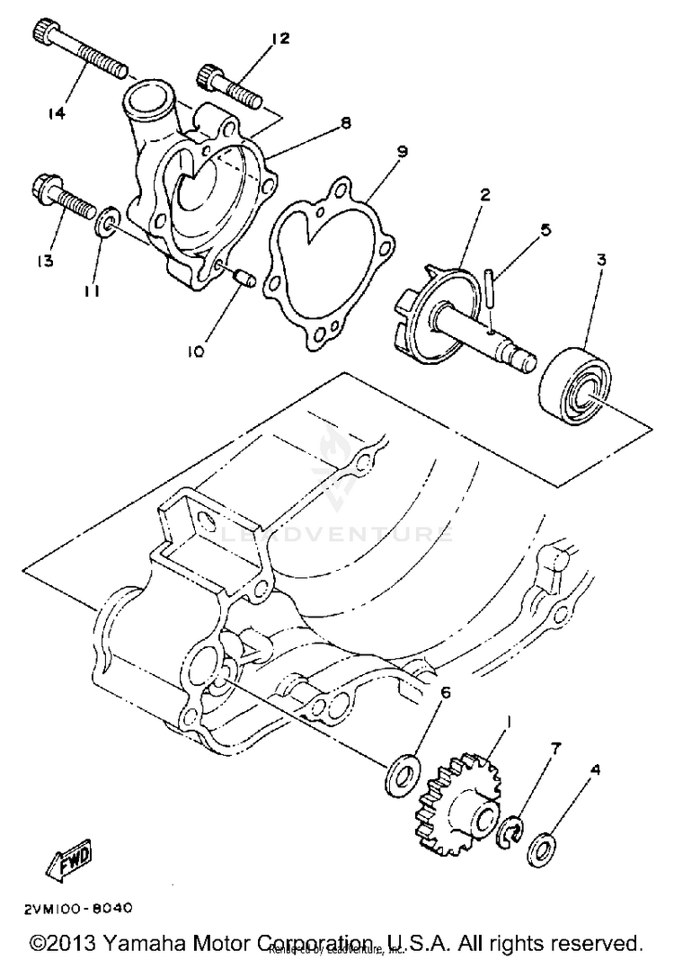 Water Pump Schematic
