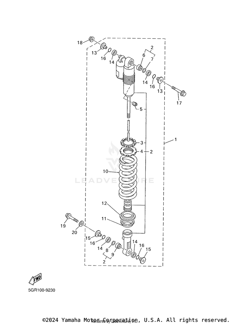 Rear Suspension Schematic