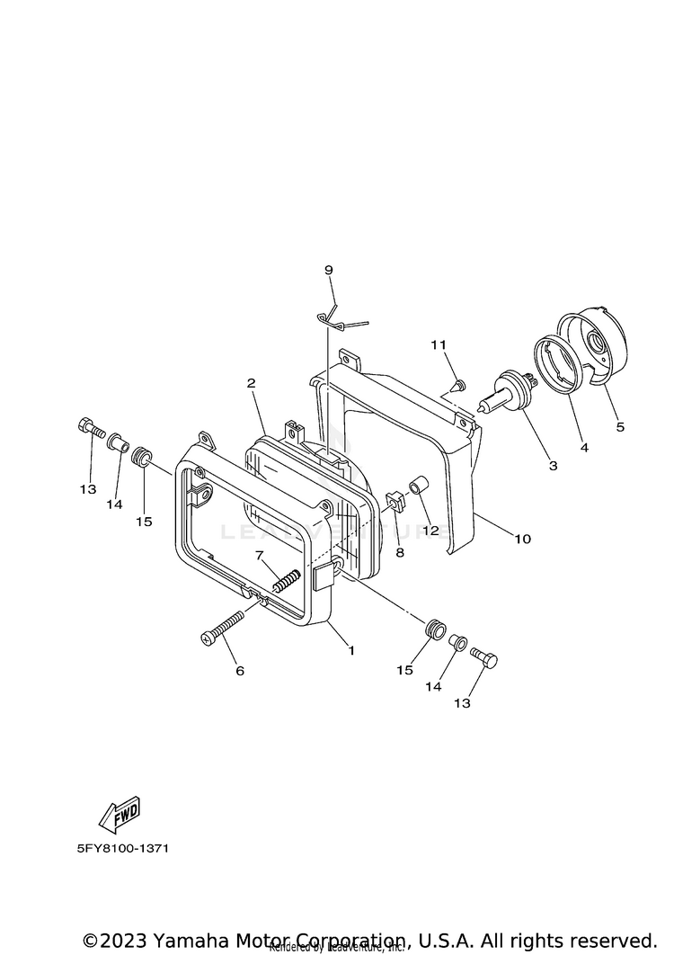 Headlight Schematic
