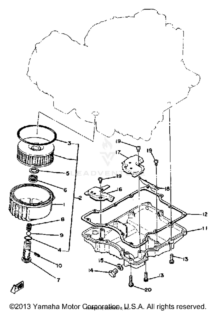 Oil Filter Schematic