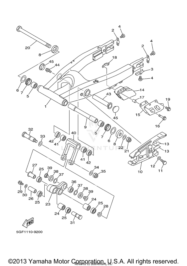 Rear Arm Schematic
