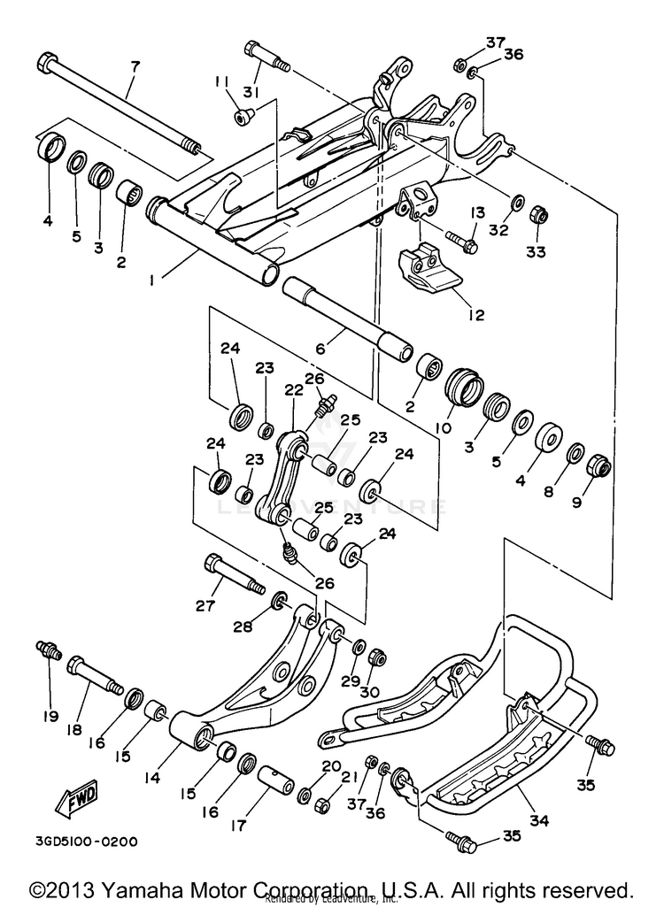 Rear Arm Schematic