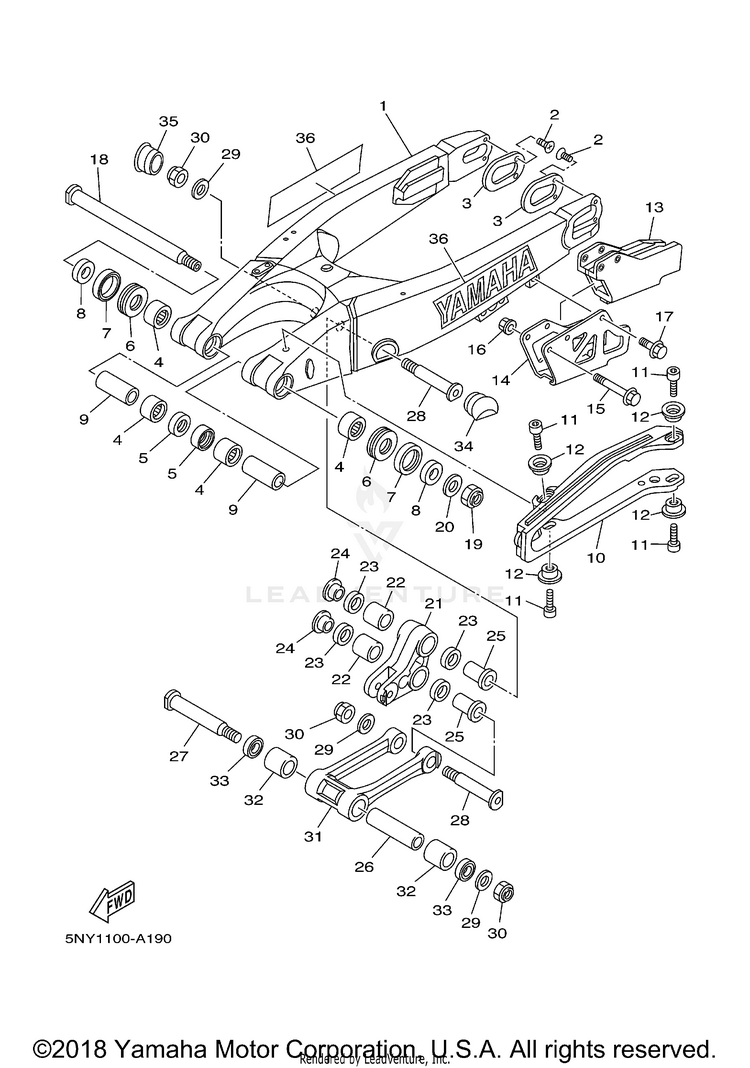 Rear Arm Schematic