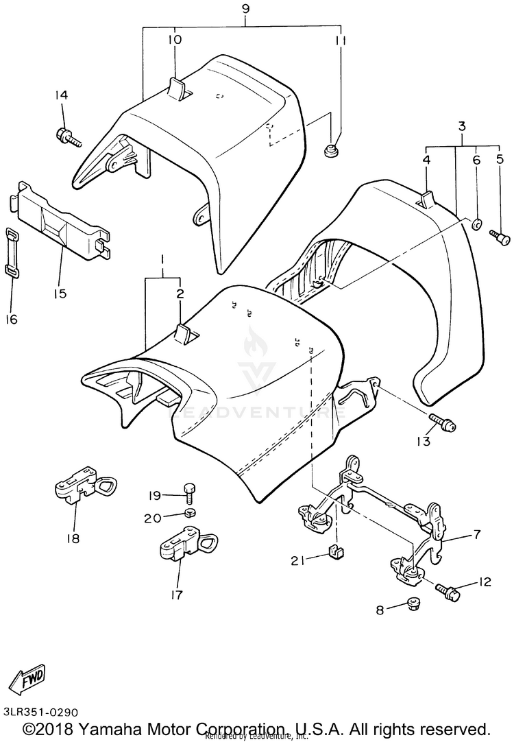 Seat V-MAX - VMX1200PC - 2002 Schematic