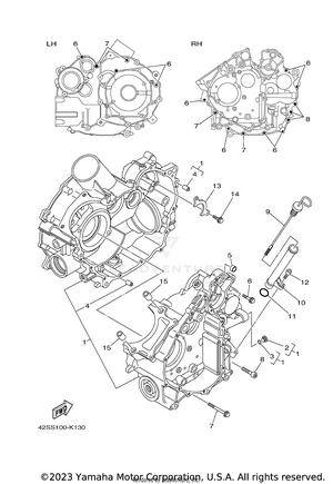 Crankcase Schematic