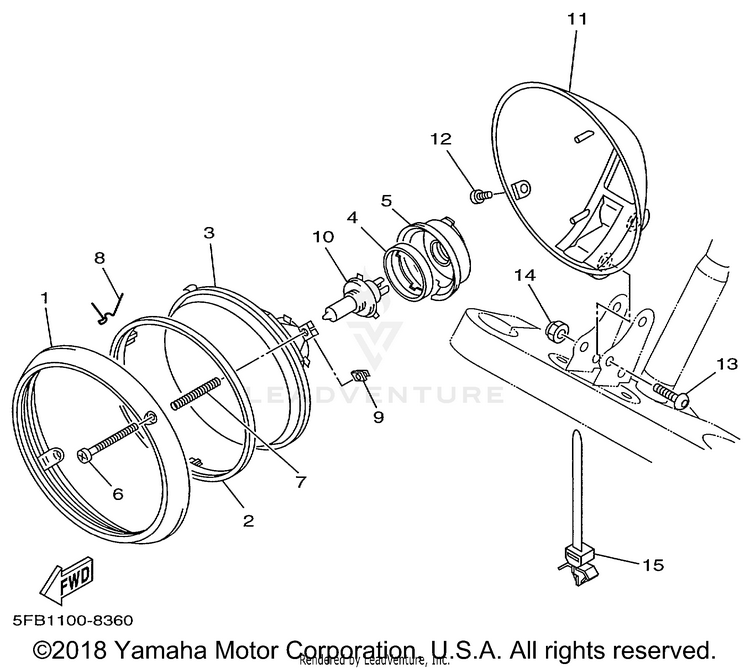 Headlight Schematic