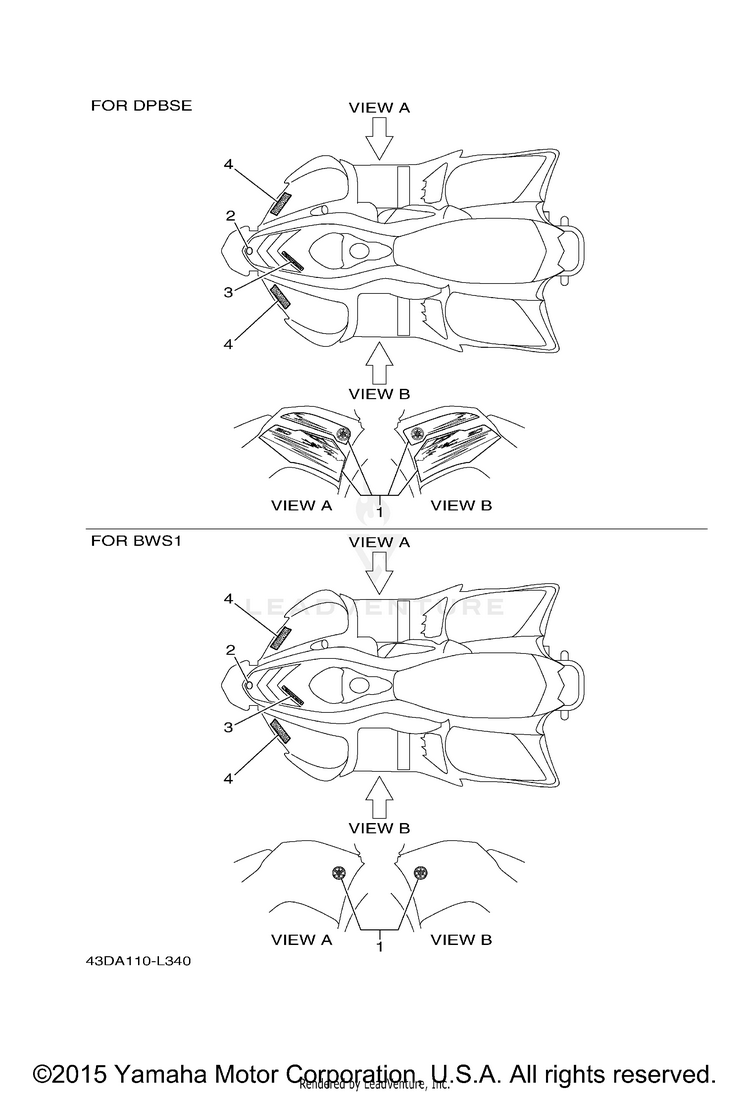 Graphics RAPTOR 90 - YFM90RBL - 2012 Schematic