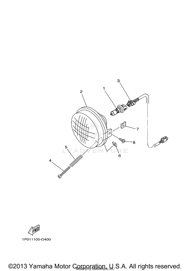 Headlight Schematic