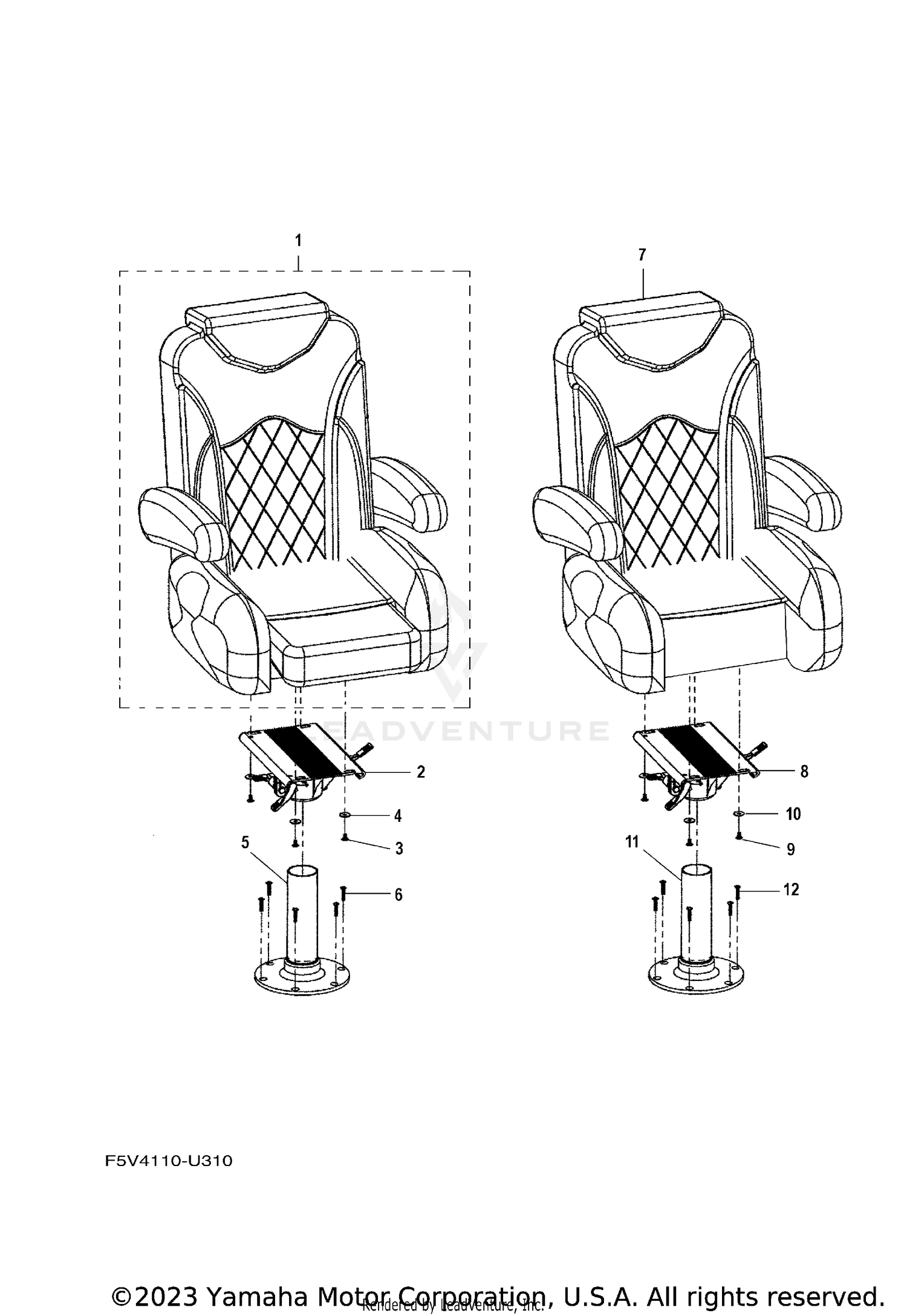 SWIVEL SEAT