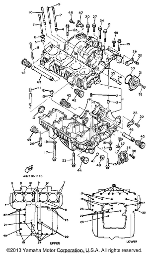 Crankcase Schematic