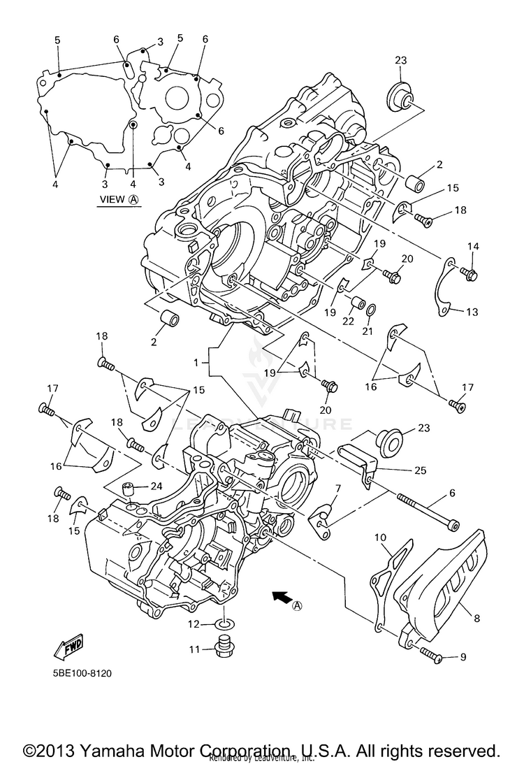 Crankcase Schematic