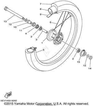 Front Wheel Schematic