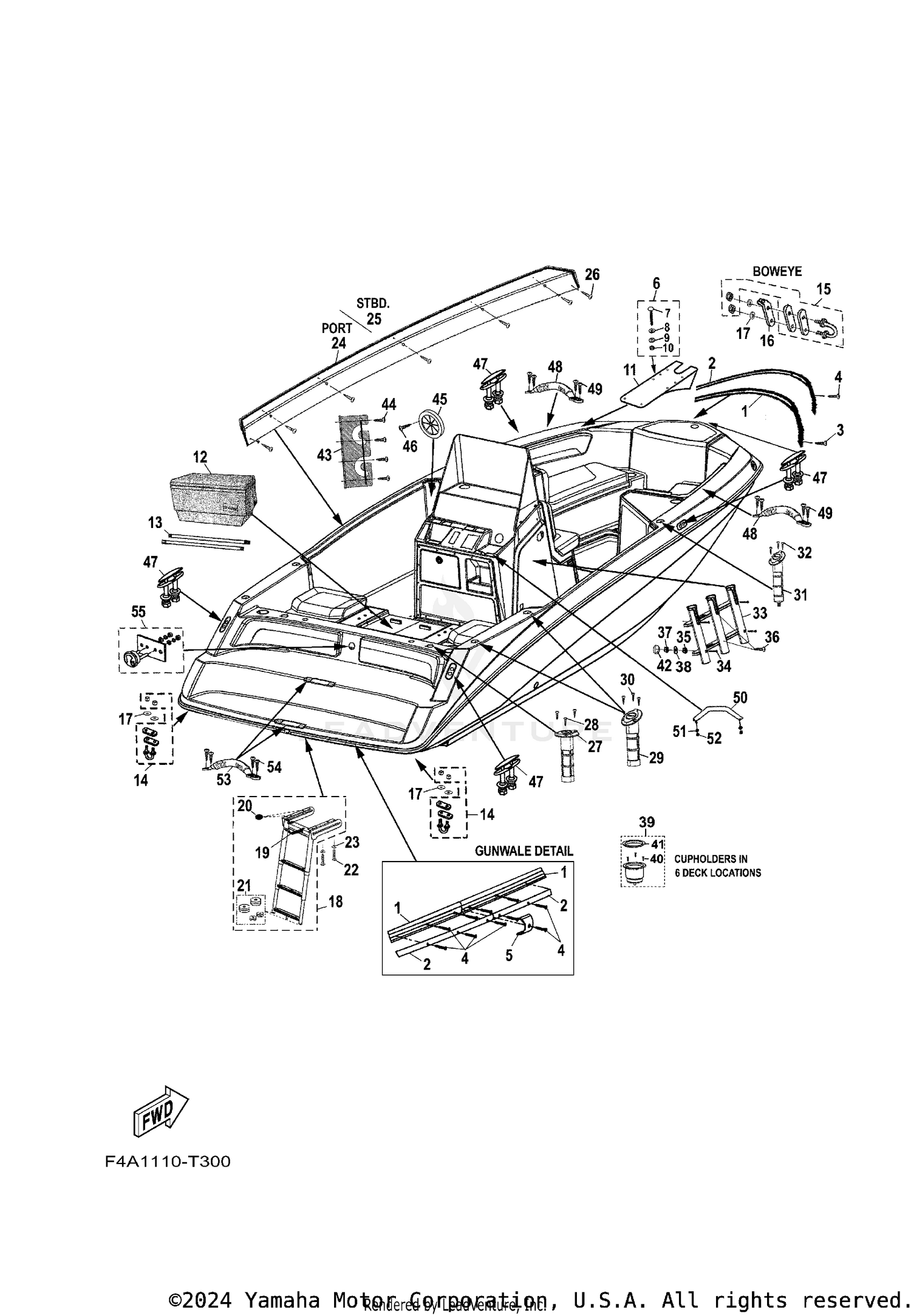 HULL DECK FITTINGS