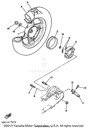 Rear Wheel Schematic